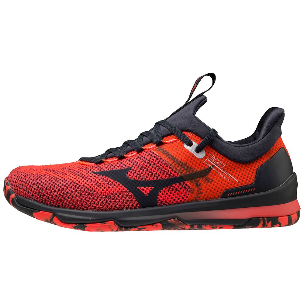 Deportivas Mizuno TC-11 Hombre Rojas/Negras Baratas LZAM-81795